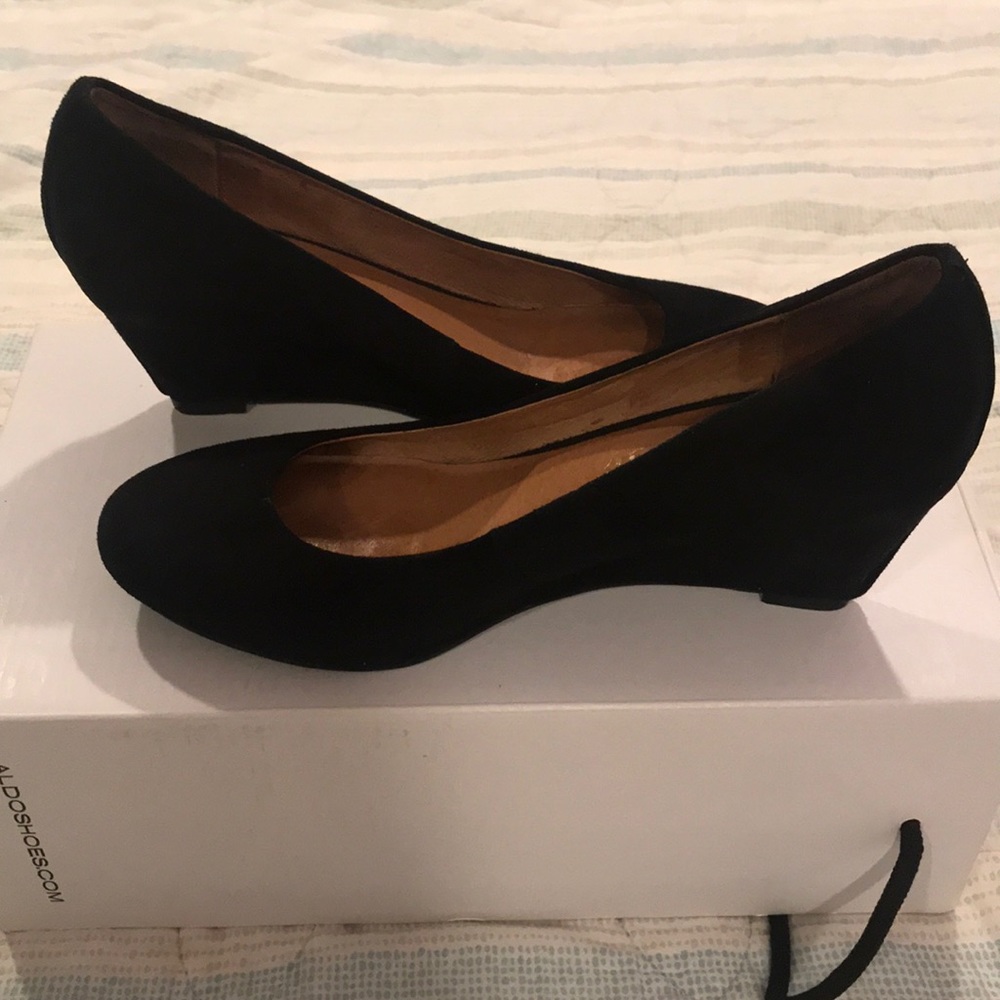 Aldo suede wedges - Low heel